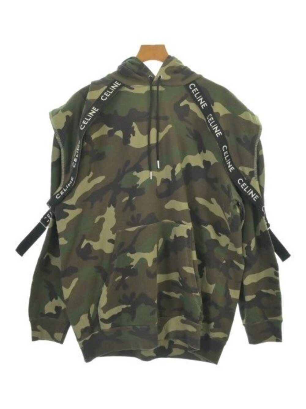 Celine Hoodie Khaki
